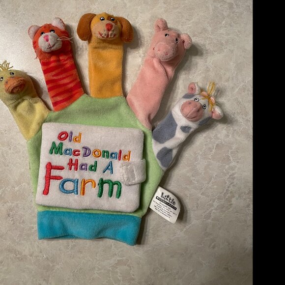 *♪ Old McDonald Farm Hand Puppet Board Book *♪ - Picture 2 of 3